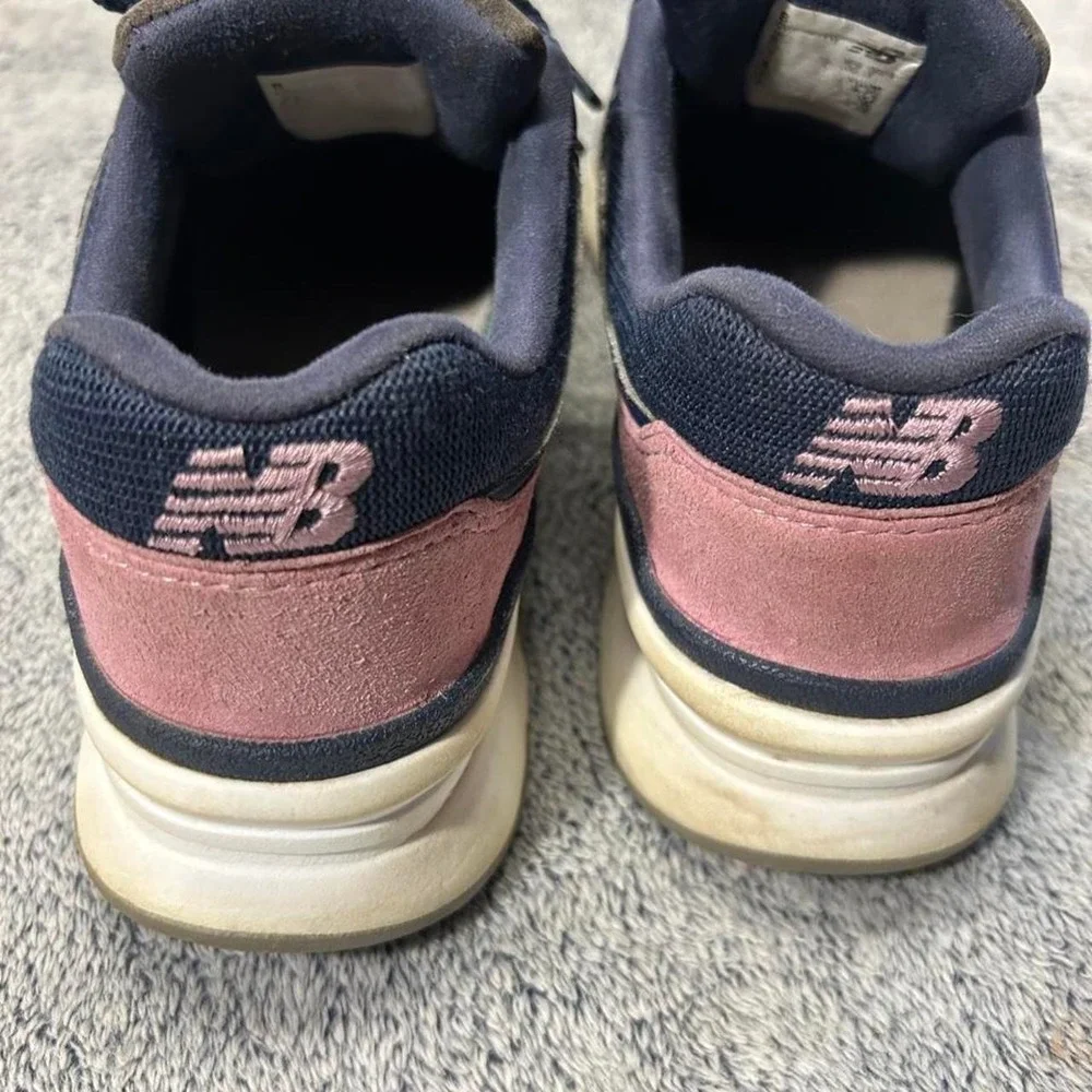 New Balance 997H Navy Pink Sneakers Women's Size 7